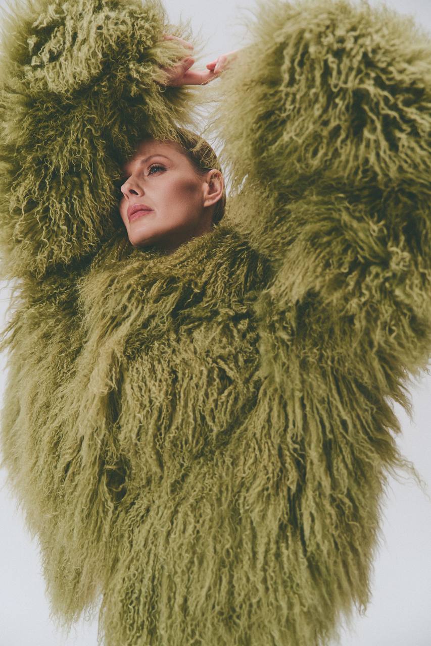 Short Fur Coat with Hood