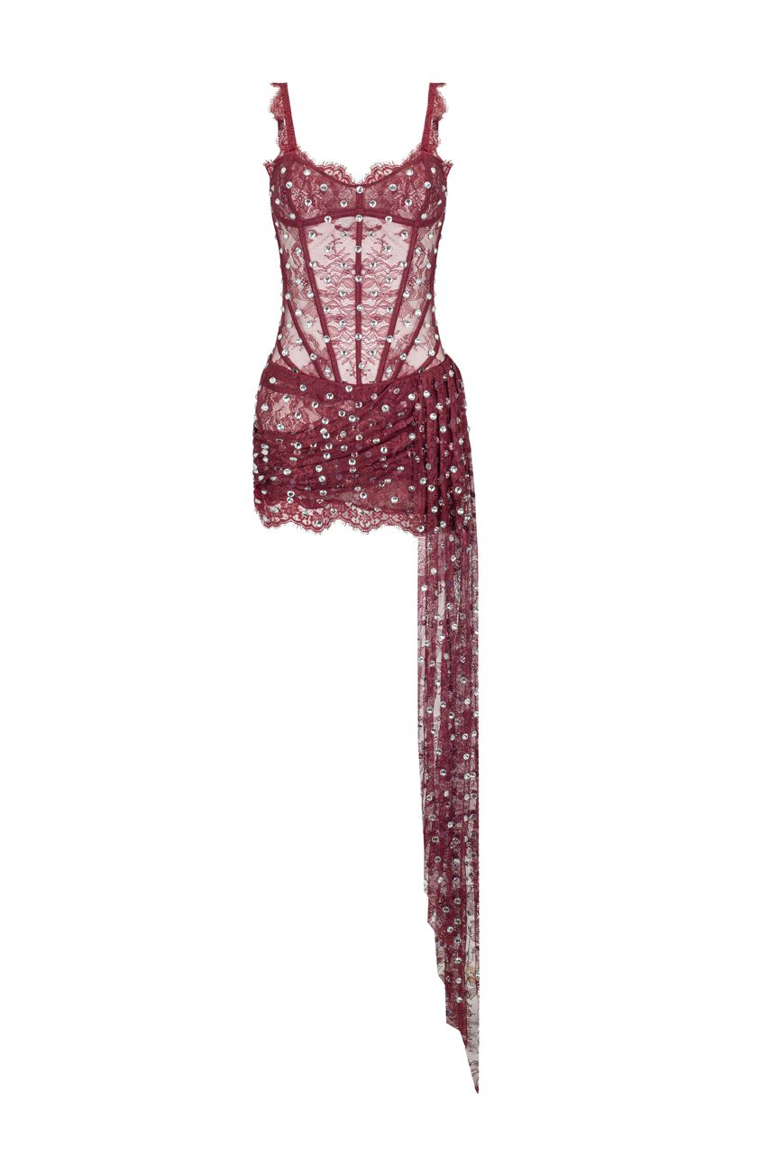 Mini corset dress  Santa