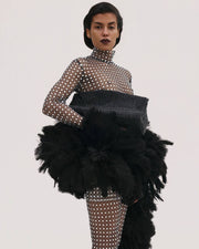 Black Diamante Bag