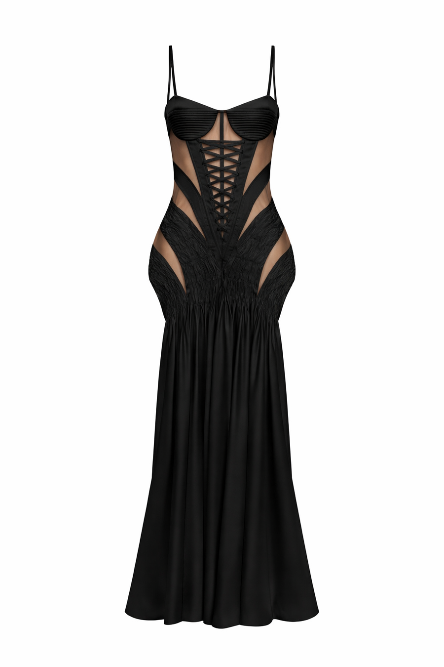 Maxi Dress with Cuts