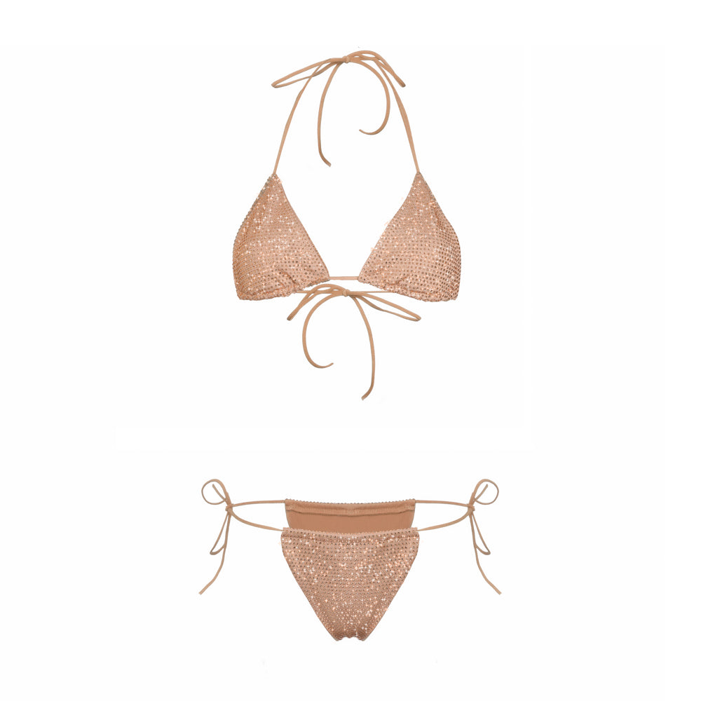 Nude Triangle Dahlia Bikini