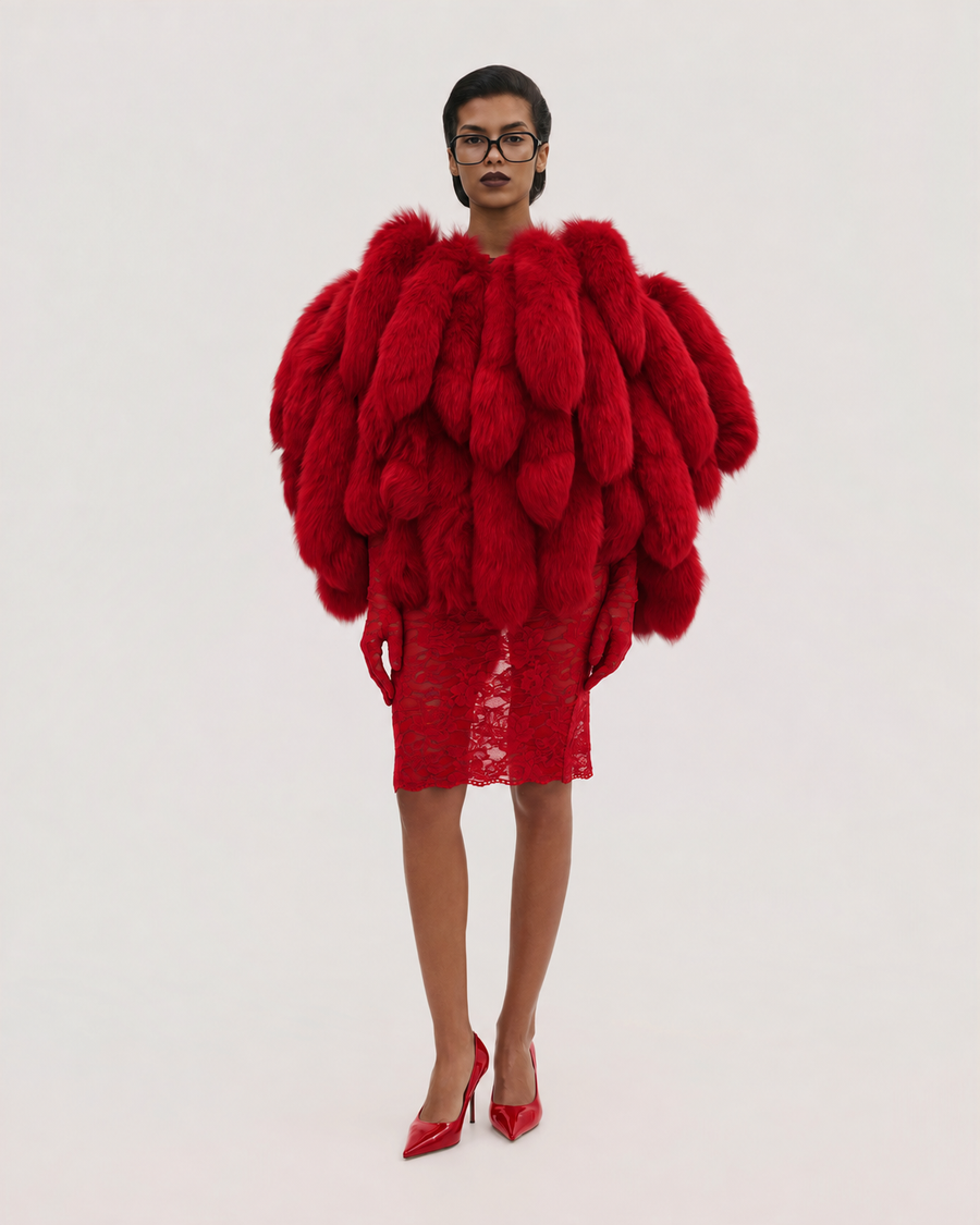 Short Fur Tails Coat