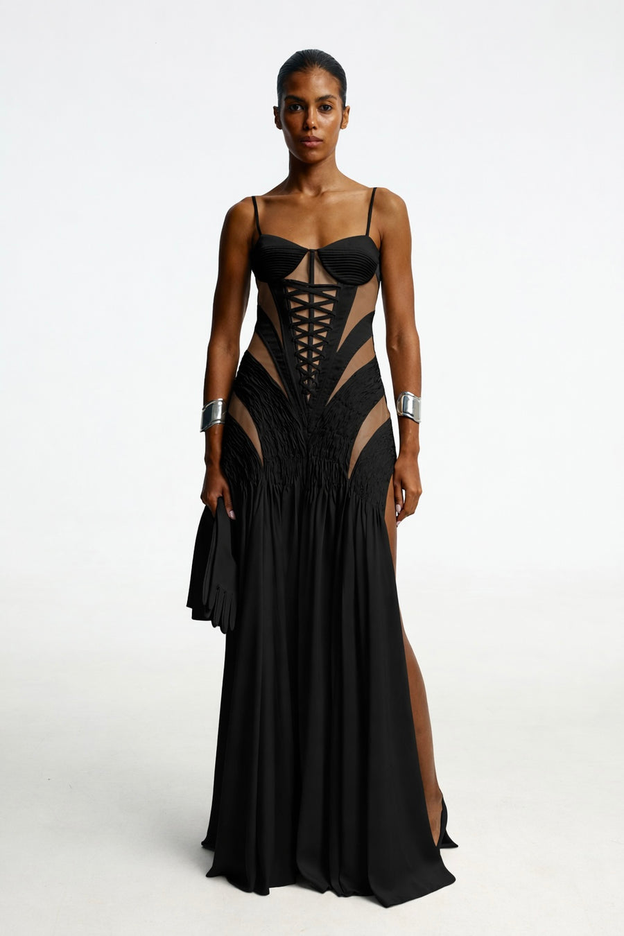 Maxi Dress with Cuts