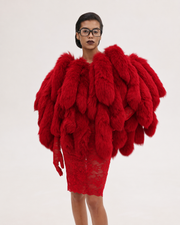 Short Fur Tails Coat