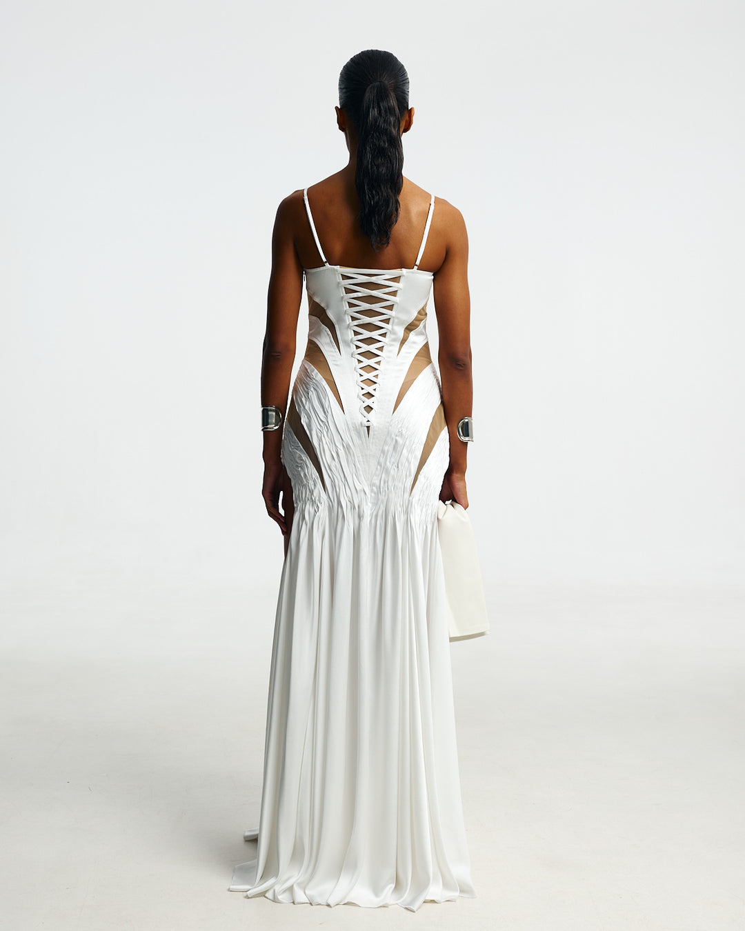 Maxi dress with cuts