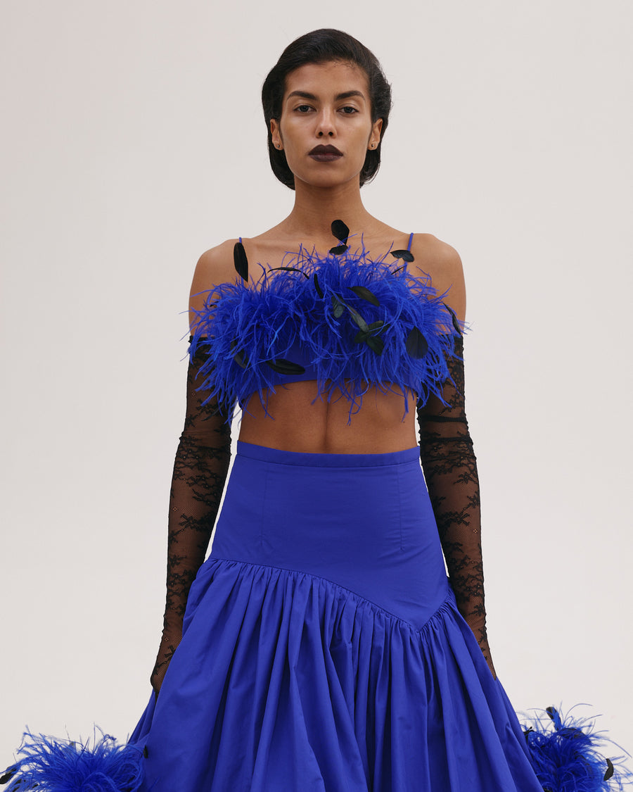 Top with Feathers