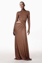 Maxi Dress with Open Side