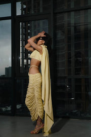 Skirt with open side