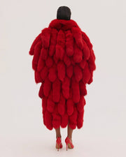Long Fur Tail Coat