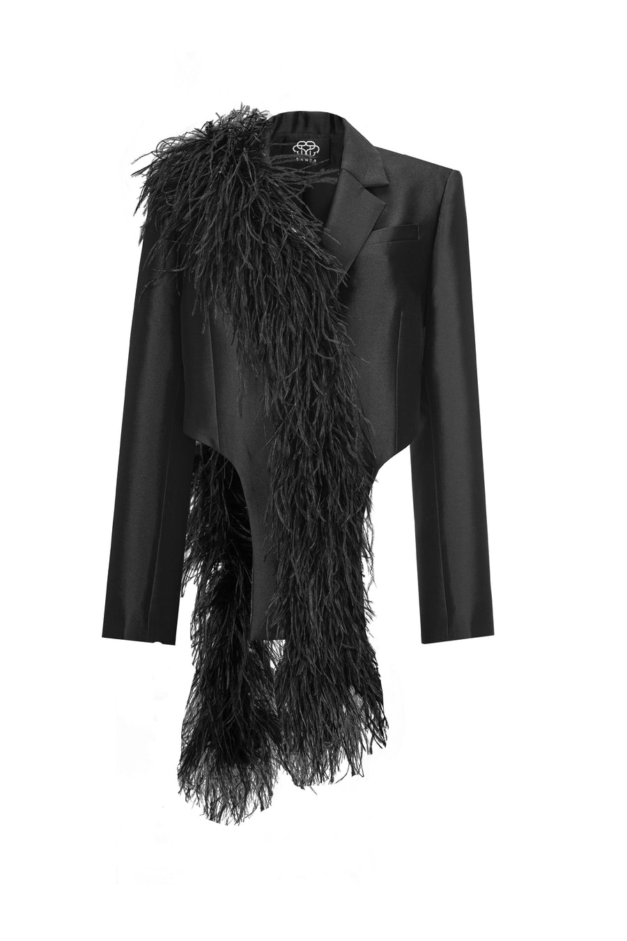 Jacket with Feathers