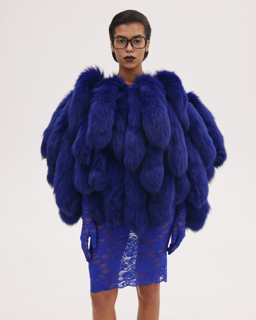 Short Fur Tail Coat