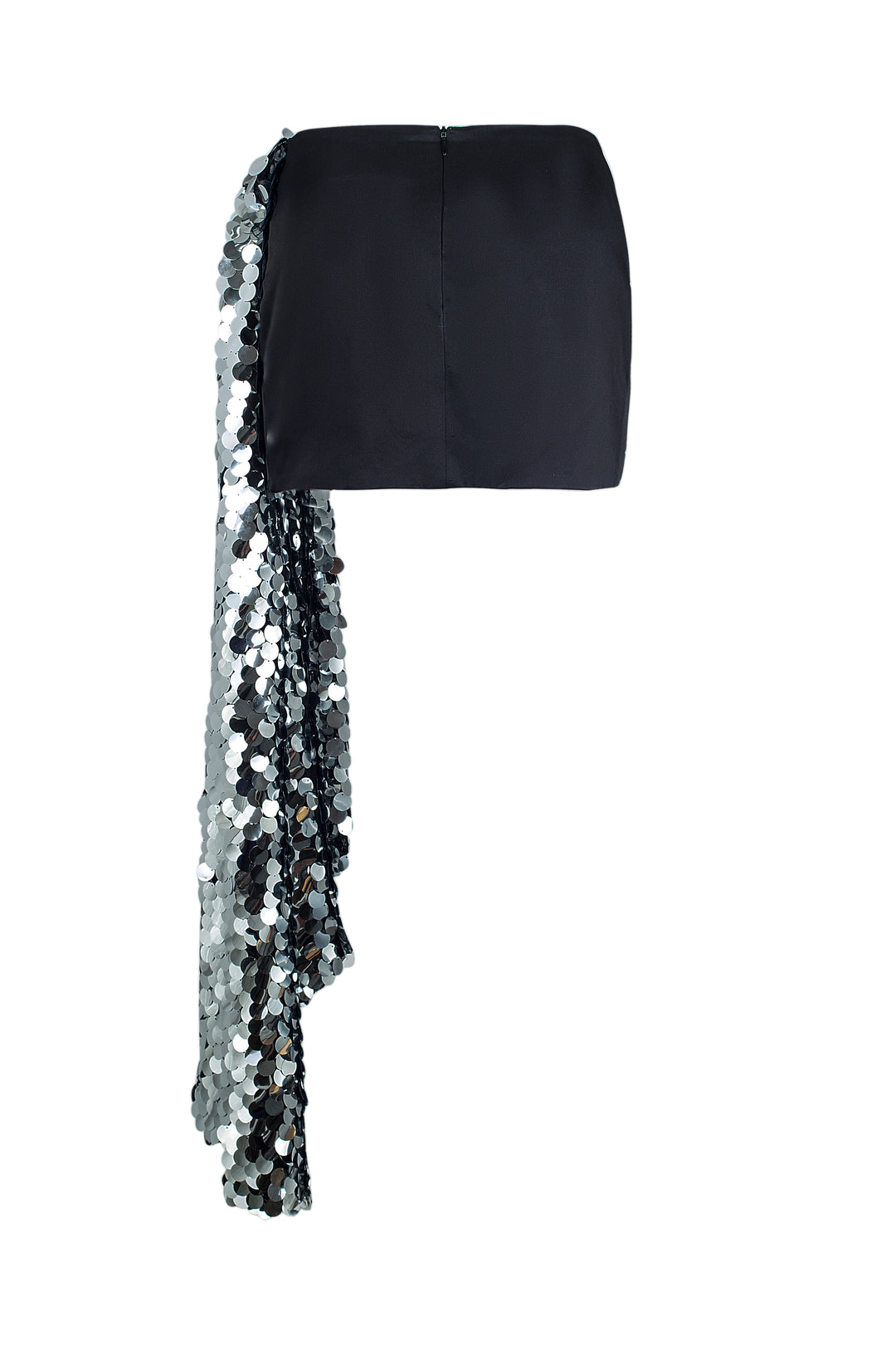 Mini Skirt with Sequin Tail