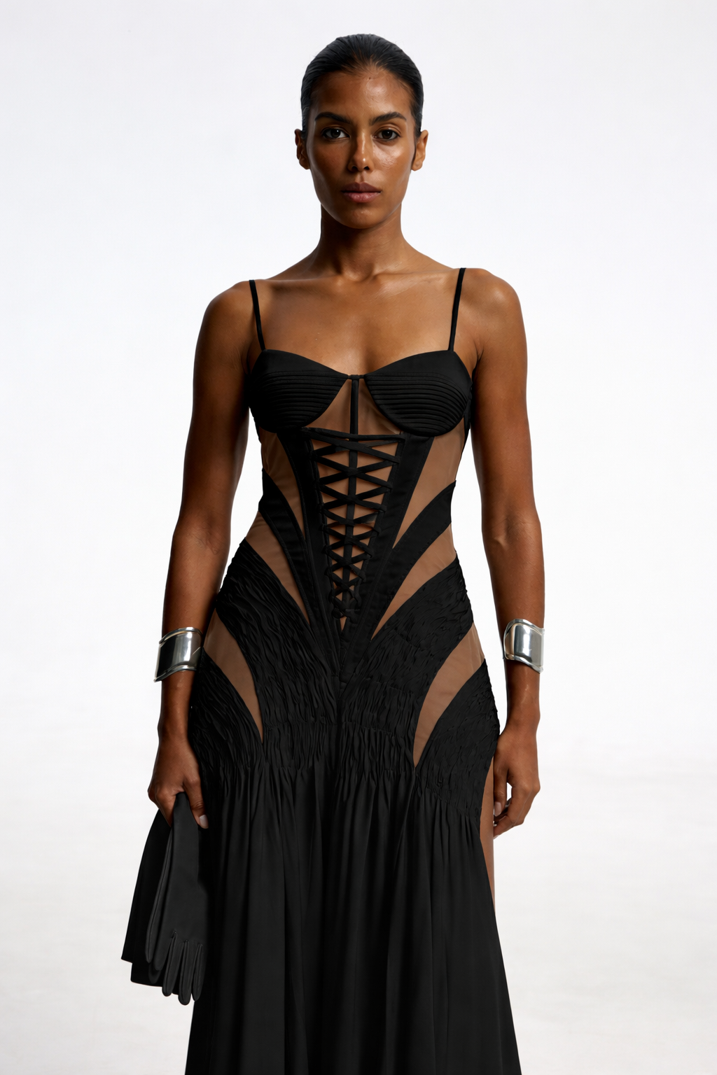Maxi Dress with Cuts