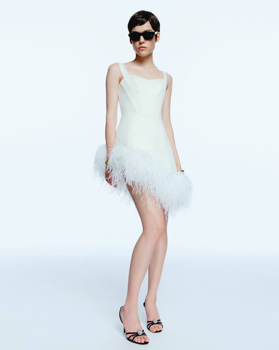 White Swan Mini Dress