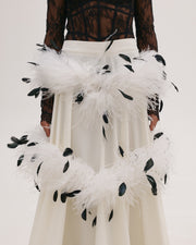 Skirt with Feathers