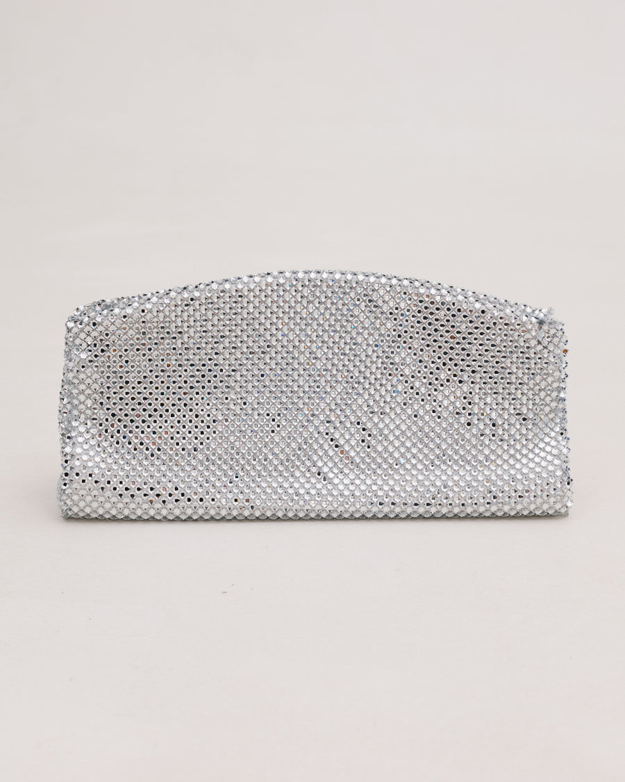 Silver Diamante Bag