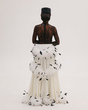 Skirt with Feathers
