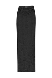 Maxi skirt in Black