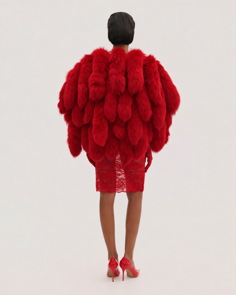 Short Fur Tails Coat