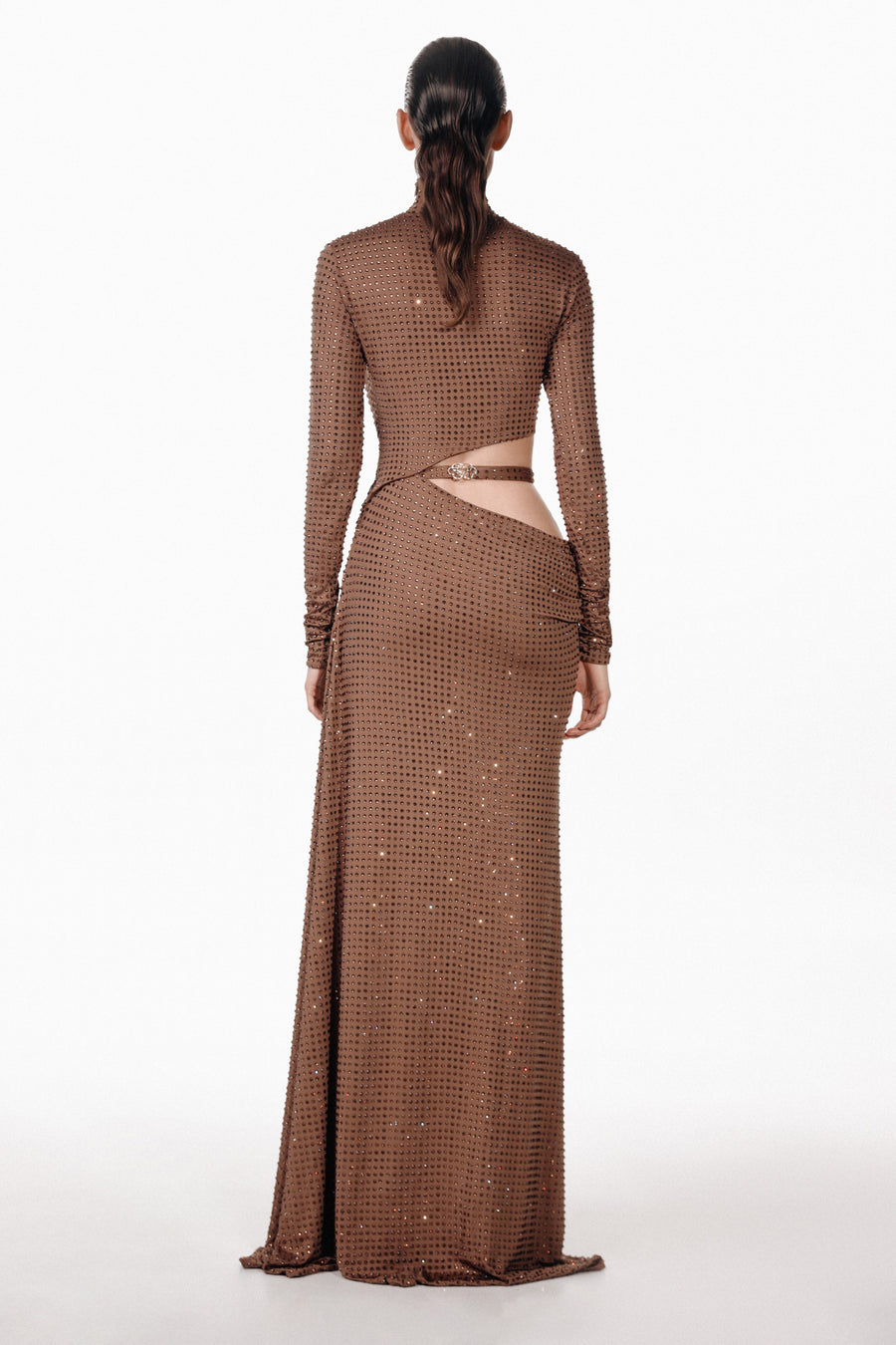 Maxi Dress with Open Side – Santa Maxi Dress with Open Side – Santa
