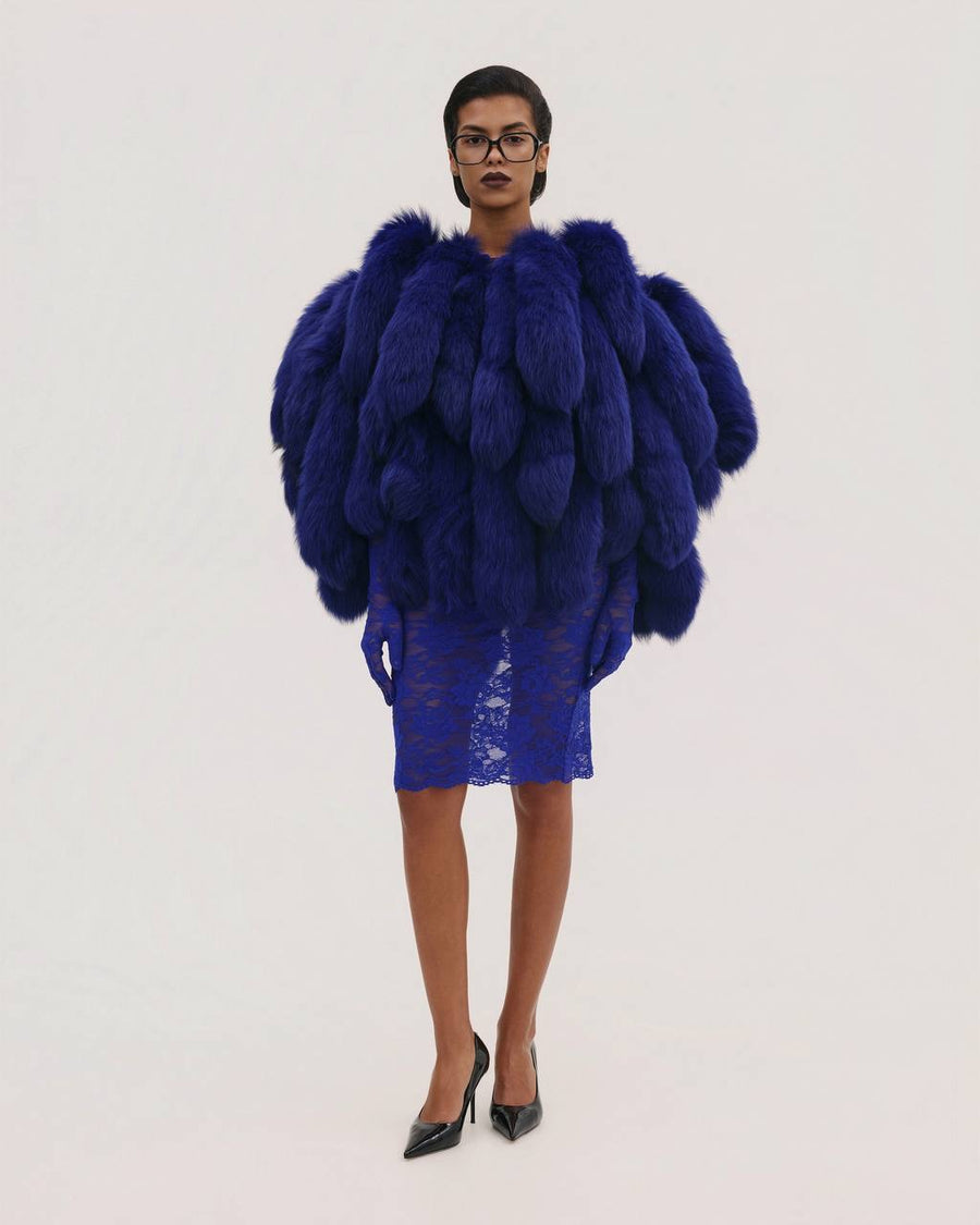 Short Fur Tail Coat