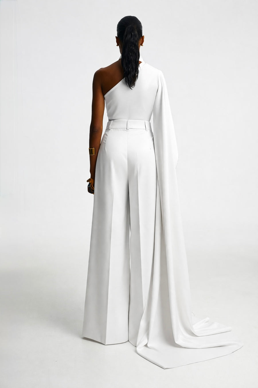 High-waisted Trousers