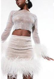 Feathers Skirt