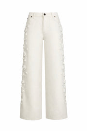 Embroidered jeans
