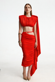 Skirt with Open Side