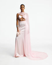 Maxi Silk Skirt