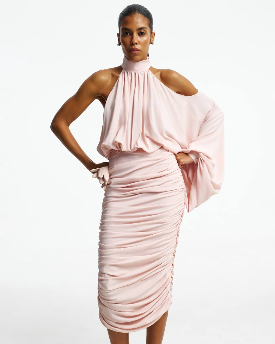 Draped dress