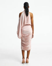 Draped dress