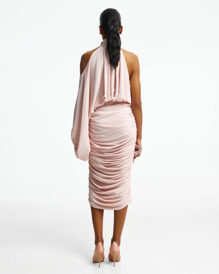 Draped dress