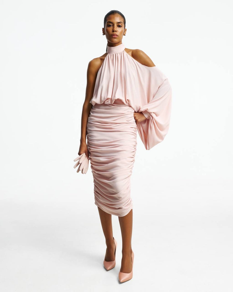 Draped dress