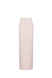 Satin maxi skirt