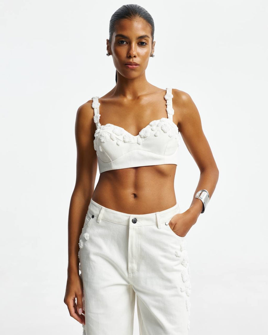 Embroidered top