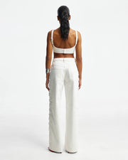 Embroidered jeans