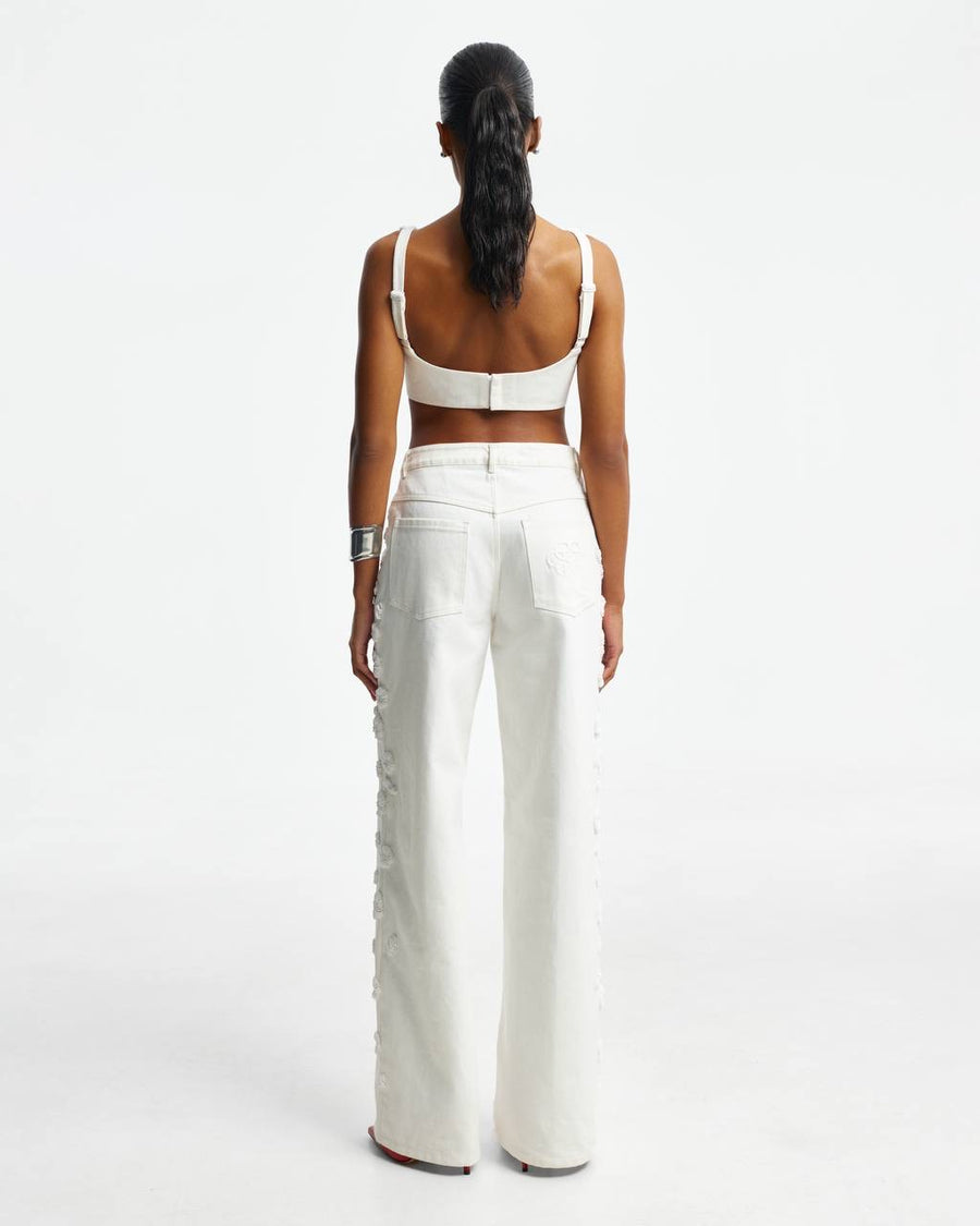 Embroidered jeans