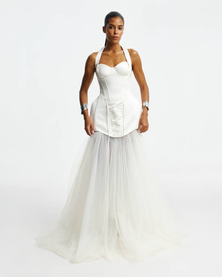 Wedding Dress with Petticoat