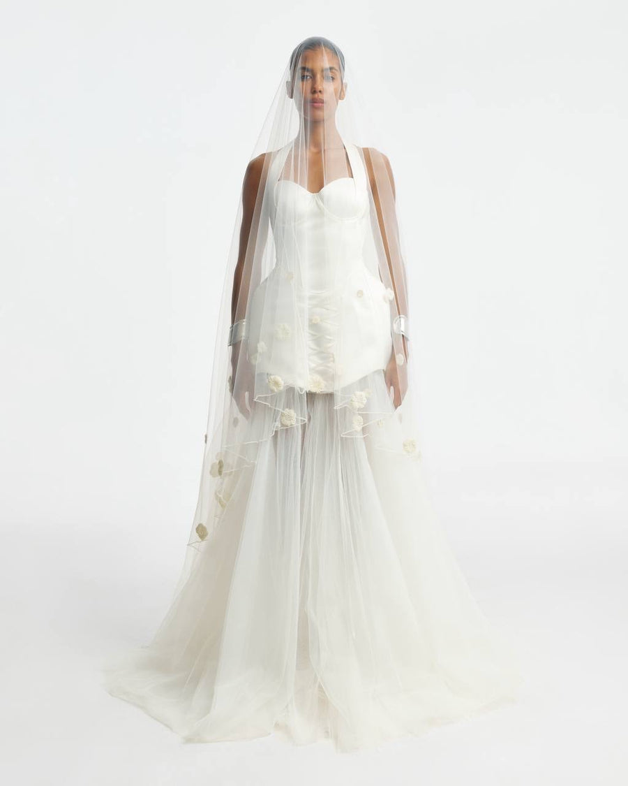 Embroidered Veil