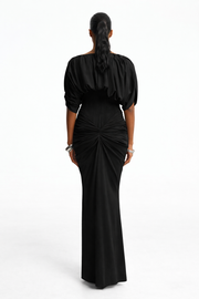 Maxi dress with slit