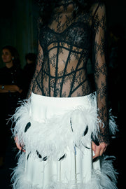 Bodysuit with Corset Lines