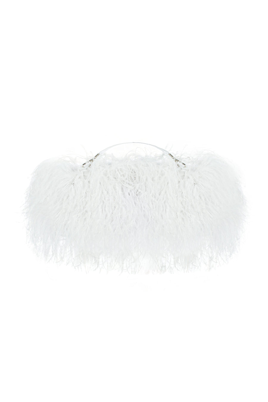 Ostrich Bag in White