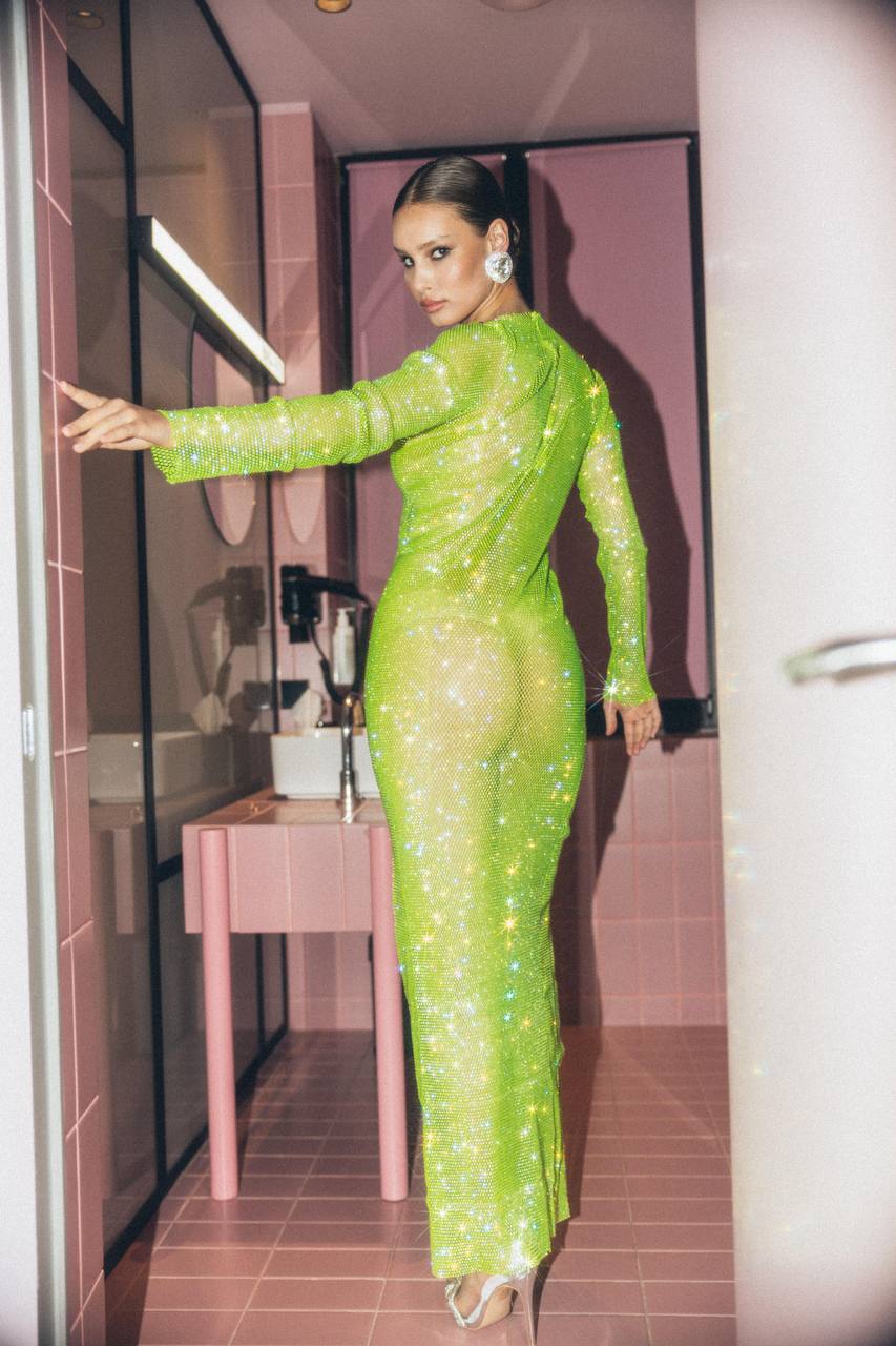 Diamonds Maxi Dress