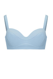 Bra with silhouette lines