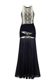 Snake leather dress