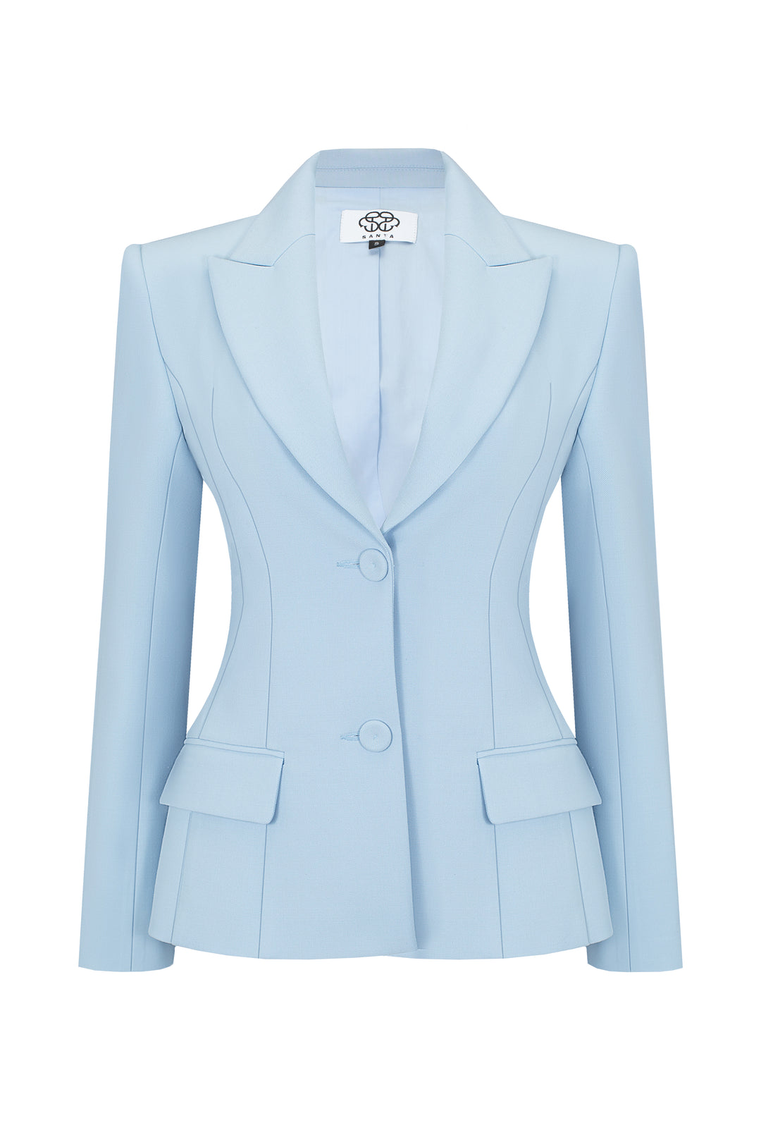 Jacket with silhouette lines