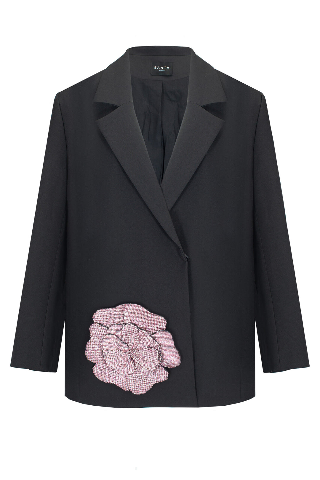 Black Jacket w/Flower