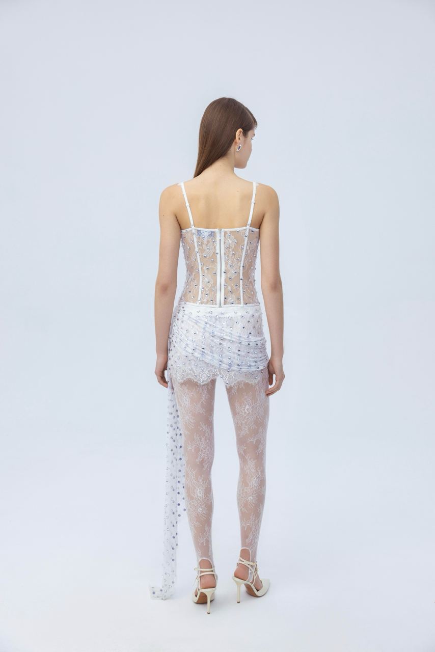 Mini diamante skirt