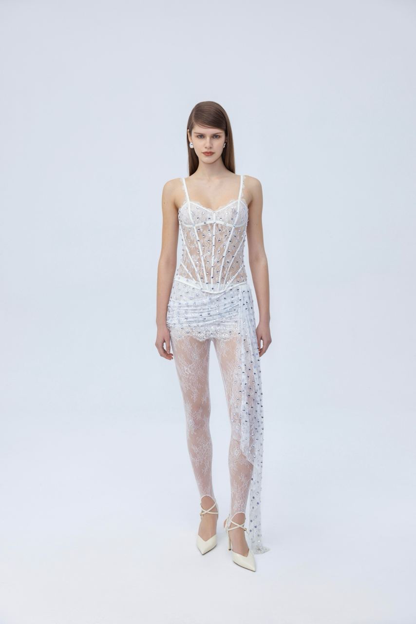 Mini diamante skirt